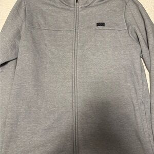 Travis Mathew Heather Gray Heavy Sweater Jacket XL